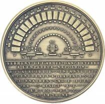 M&eacute;daille Francia Bronzo Napol&eacute;on Ier, Empereur de France, Roi d\'Italie 1804