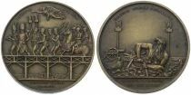 M&eacute;daille Francia Bronzo Napol&eacute;on Ier, Empereur de France, Roi d\'Italie 1809