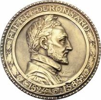 M&eacute;daille Frankreich Bronze 1924