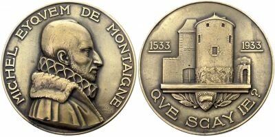 M�daille Frankreich Bronze 1933