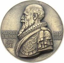 M&eacute;daille Frankreich Bronze Maximilien de B&eacute;thune