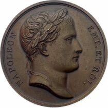 M&eacute;daille Frankreich Bronze Napol&eacute;on Ier, Empereur de France, Roi d\'Italie 1805
