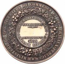 M&eacute;daille Frankreich Bronze Napol&eacute;on III 1859