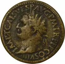 M&eacute;daille Italia M&eacute;daille Bronzo Empereur Titus XVII-XIXe si&egrave;cle