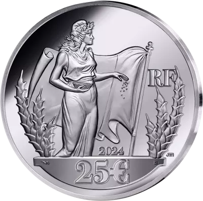 Mercanti & Jimenez - 25 Euros Silver Proof 2024 (MDP)