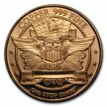 Mercury Dime - 1 Once Cuivre