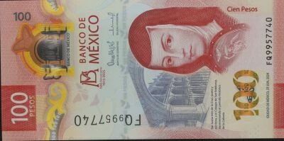 Messico 100 Pesos - 100th Anniversary of the Bank of Mexico - Polymer - 2025 - FQ Series