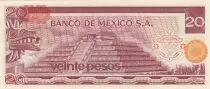 Messico 20 Pesos - J. Morelos - 08-07-1977 - Serial DH