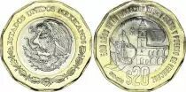 Messico 20 Pesos 2019 - Bimetal - 500 Years of country Veracruz - AU