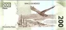 Messico 200 Pesos - 25years of Autonomy - 2019 UNC