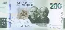 Messico 200 Pesos - Hidalgo & Morelos - 2019 - Serial CC - P.NEW