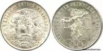 Messico 25 Pesos National arms - Mexico Olympics Games 1968