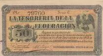 Messico 50 Pesos - Arms  - Landscape - 16-03-1914 - Serial C
