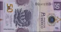 Messico 50 Pesos - Axololt - 07-02-2023 - Serial BQ