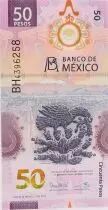 Messico 50 Pesos - Axololt - 2023 - Serial BH