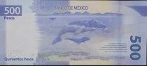 Messico 500 Pesos - 100th Anniversary of the Bank of Mexico - Polymer - 2025 - TN Series