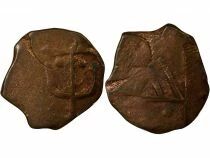 Mewar / Udaipu, Bhupal Singh - 1/2 Paisa - 1938 / 1941 Umarda