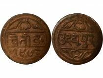 Mewar / Udaipur, Fateh Singh - 1 Pie - VS 1978 (1921)