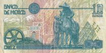 Mexico 10 Pesos - Emiliano Zapata - 1994 - Serial R - P.105a