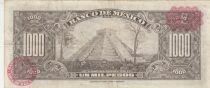 Mexico 1000 Pesos - Cuauhtemoc - Pyramid of Chichen-itza - 1972 - BNK Series