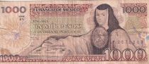 Mexico 1000 Pesos - Juana De Asbaje - 1985 - Serial XY - P.85