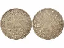 Mexico 2 Silver Reales - 1852/1 Guanajuato