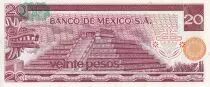 Mexico 20 Pesos - J. Morelos - 1977 - Serial DD - P.77