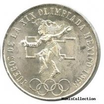 Mexico 25 Pesos National arms - Mexico Olympics Games 1968