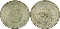 Mexico 5 Pesos,  Cuautemoc, Arms - 1948