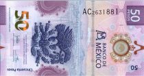 Mexico 50 Pesos - Axololt - Polymer -  2021 - UNC - P.NEW