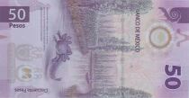 Mexico 50 Pesos - Teocalli of the Holy War - Axolotl - Polymer - 2023 - BQ Series