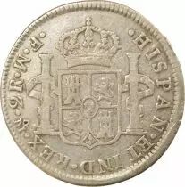 Mexico Charles III - 2 Silver Reales - 1772 Mo Mexico
