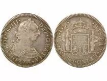 Mexico Charles III - 2 Silver Reales - 1773 Mo Mexico