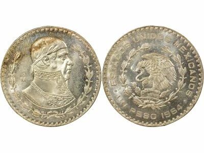 Mexico Jos� Maria Morelos - Peso - 1964 Mo Mexico