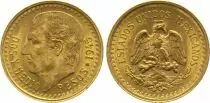 Mexiko  2 1/2 Pesos Miguel Hidalgo y Costilla Gold 1945