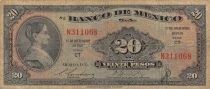 Mexiko 20 Pesos - La Corregidora - 27-12-1950 - P.54