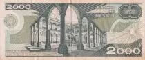 Mexiko 2000 Pesos - Justo Sierra - 1985 - Serial AV - P.86a