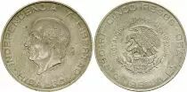 Mexiko 5 Pesos,  Hidalgo, National Emblem - 1957