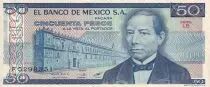 Mexiko 50 Pesos - Benito Juarez - 1981 - Serial LB - P.73
