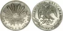 Mexiko 8 R�ales , R�publique - 1894 Mo A.M