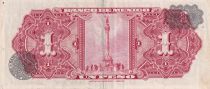 Mexique 1 Peso - Calendrier Aztèque - Monument - 1965 - Série BCR - P.59i