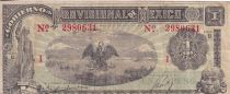 Mexique 1 Peso - Gobierno provisional de Mexico - 1915 - P.S709