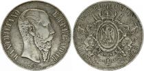 Mexique 1 Peso , Maximilien I - 1866 Mo