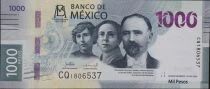 Mexique 1000 Pesos - 100e anniversaire de la Banque du Mexique - Polymer - 2025 - S&eacute;rie CQ