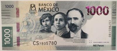 Mexique 1000 Pesos - 12-03-2025 - 100e anniversaire de la Banque du Mexique