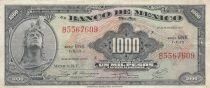 Mexique 1000 Pesos - Cuauhtemoc - Pyramide de Chichen-itza - 1972 - S&eacute;rie BNK