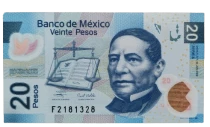 Mexique 20 Pesos - 19-06-2006 - Benito Ju&aacute;rez - S&eacute;rie A - Polym&egrave;re