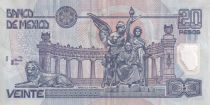Mexique 20 Pesos - Benito Juarez - 2005 - Série X - P.116e