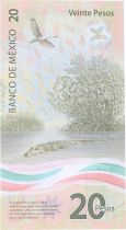 Mexique 20 Pesos - Bicentenaire de l\'indépendance nationale - Polymère -  2022