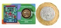 Mexique 20 Pesos 2026 ? FIFA Coupe du Monde ? Monterrey ? Coincard